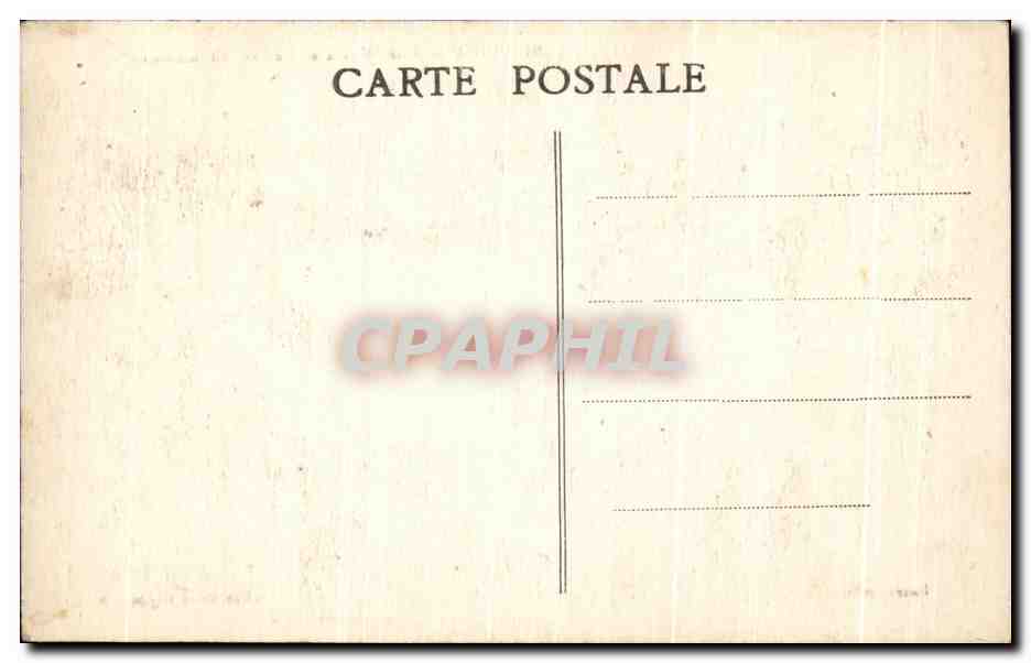 CPA Vichy Rue Wilson et Rue G Clemeneau — Verso