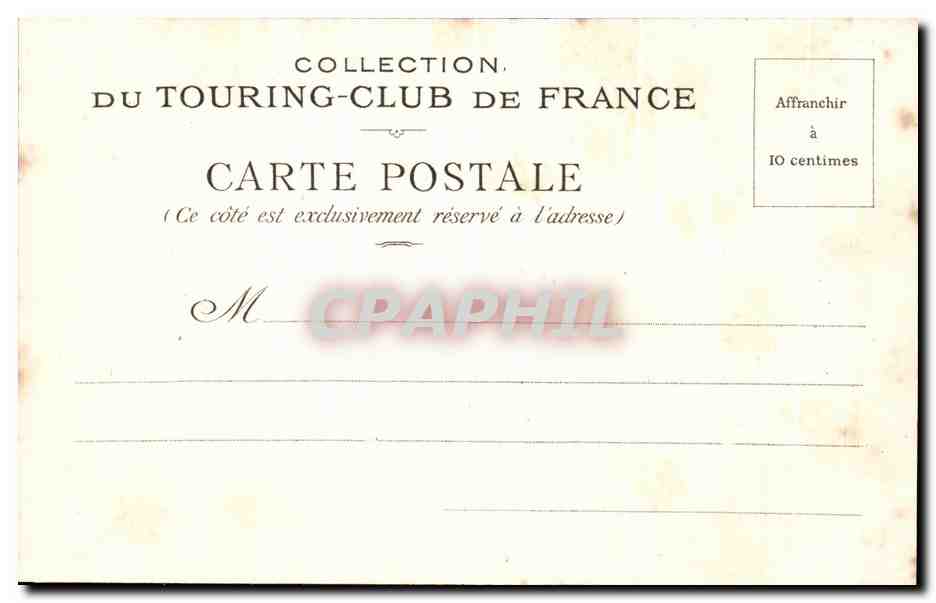 CPA Savoie Chambery Les Charmettes Interieur — Rückseite