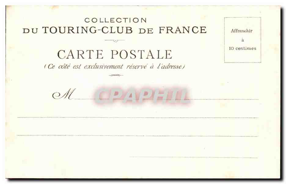 CPA Savoie Aix Les Bains Arc Romain — Rückseite