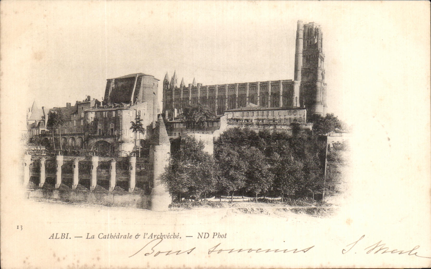 Albi — La Cathédrale & l'Archévêché — ND Phot
