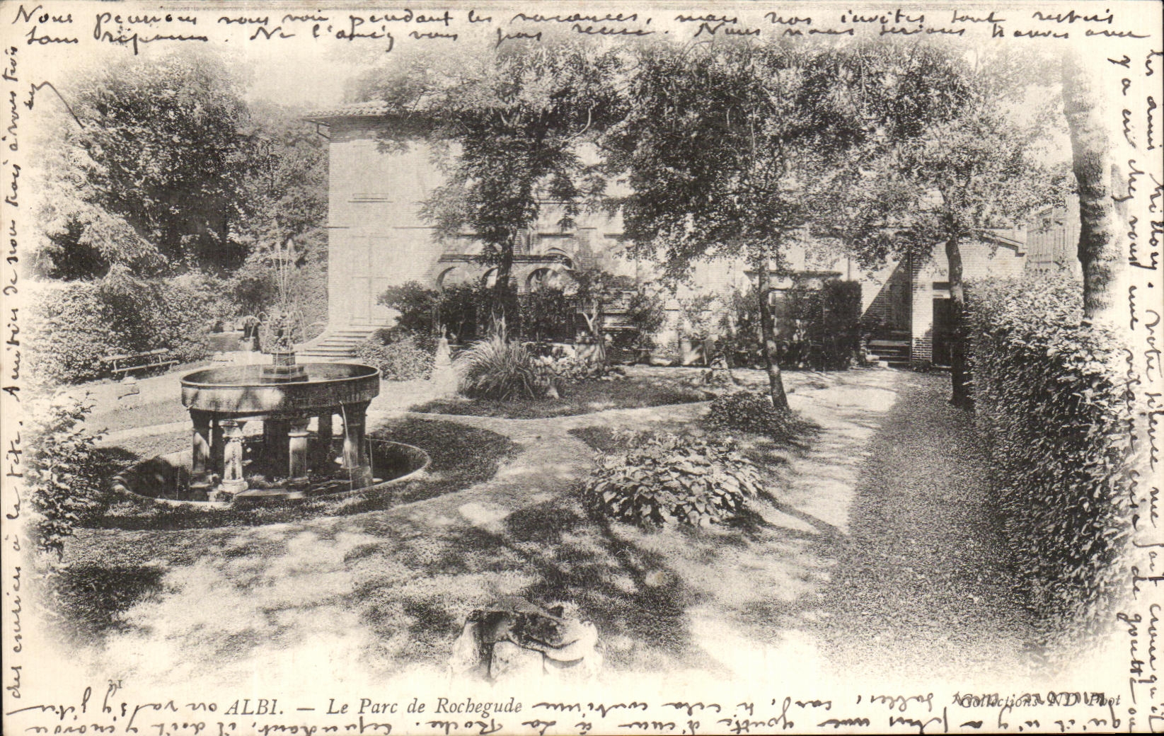 ALBI — Le Parc de Rocbegude — Éditeur : Neurdein Frères, Paris