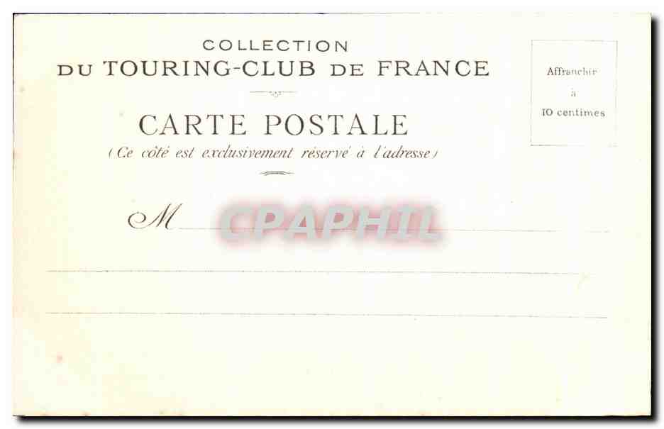 CPA Puy De Dome Le Mont dore Roches Thuilliere st Sanadoire — Verso