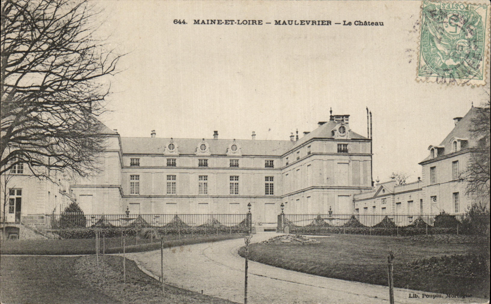 CPA Maine Et Loire Maulevrier Le Chateau