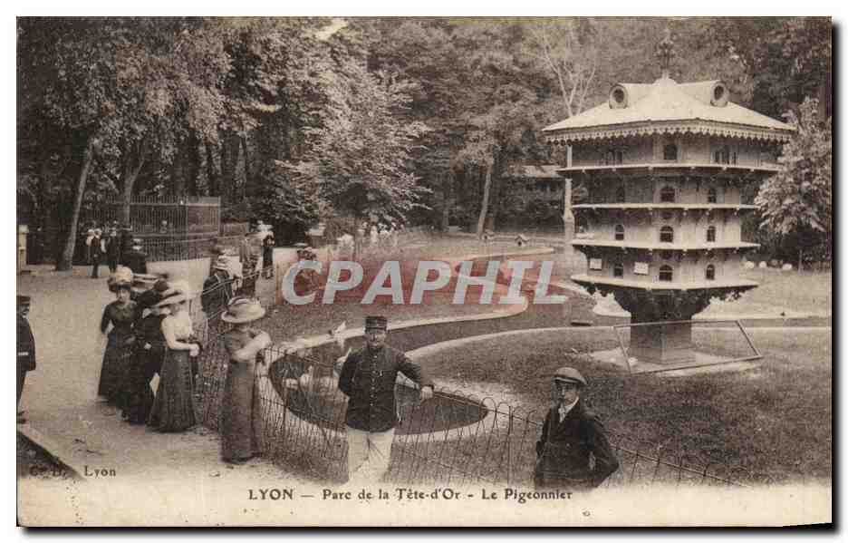 LYON — Parc de la Tête-d'Or — Le Pigeonnier