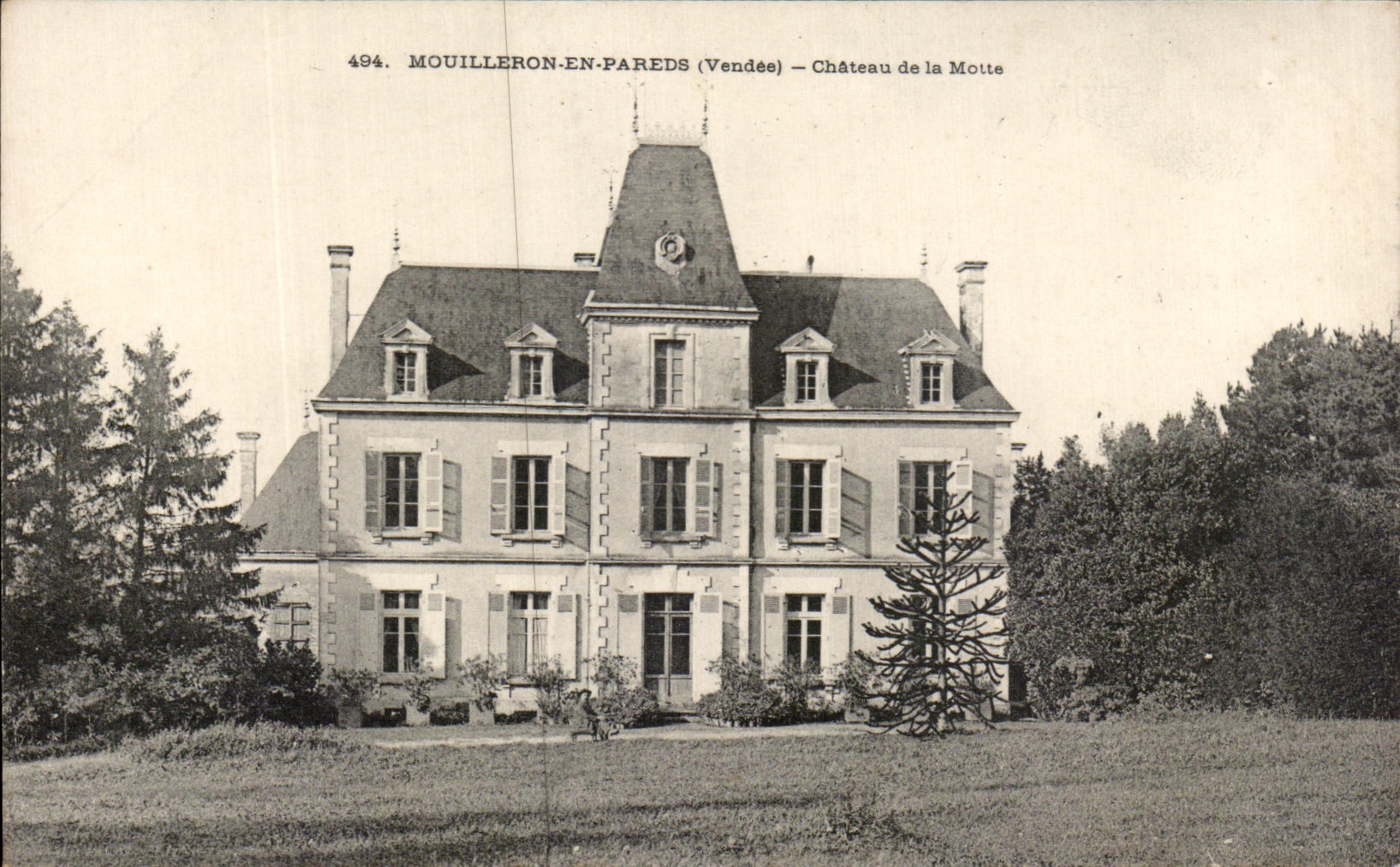 CPA Mouilleron En Pareds Chateau de La Motte