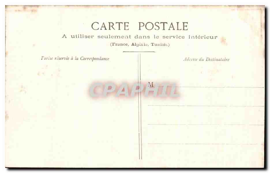 Château de Sérigny — Foussais — Collection A. Robin, Fontenay-le-Comte — Verso