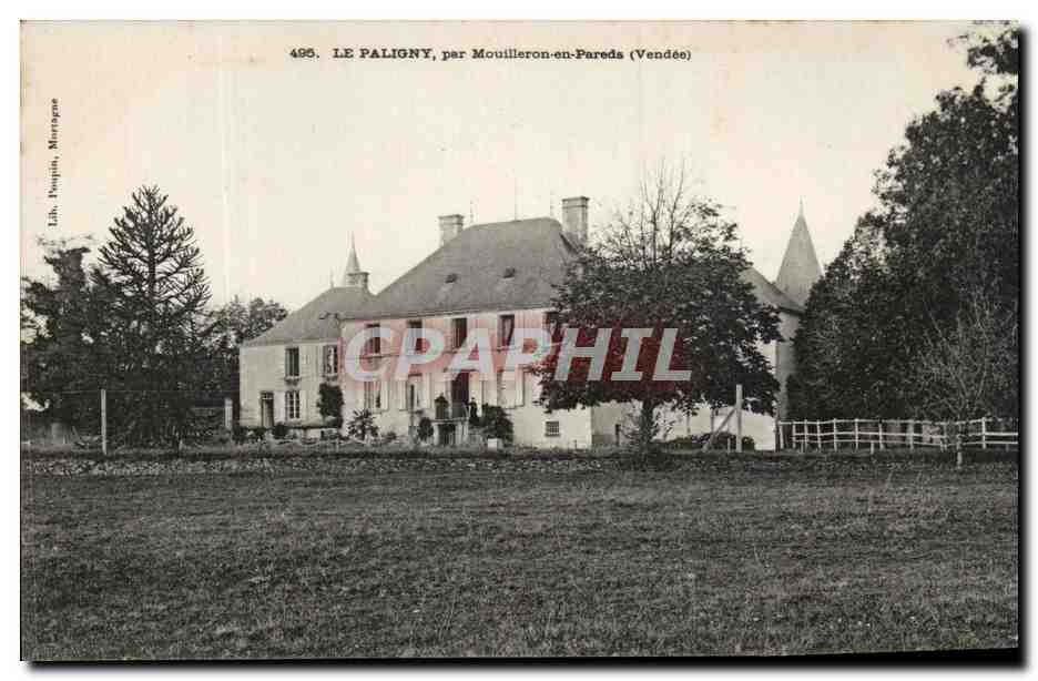 CPA Le Paligny Par Mouilleron En Pareds 