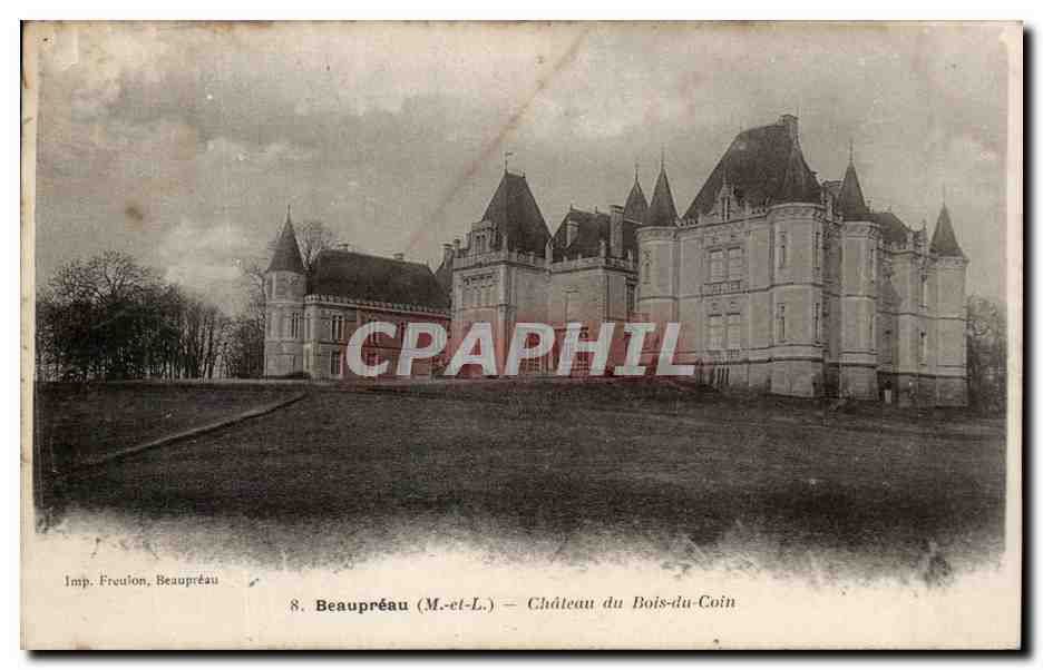 CPA Beaupreau Chateau du Bois du Coin 