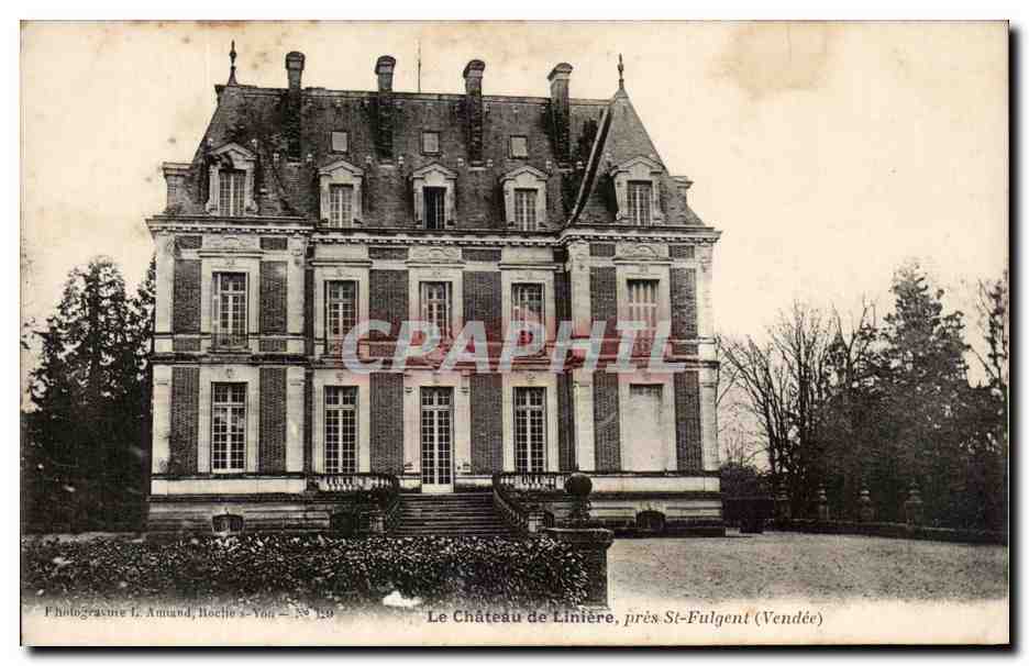 CPA Le Chateau de Liniere Pres St Fulgent 