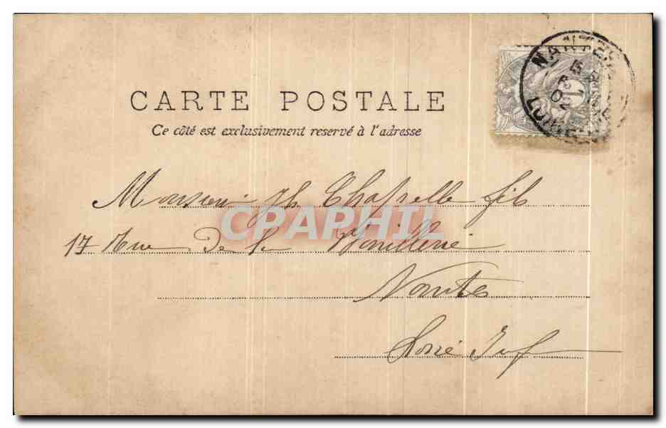 Bonnes Sœurs — Pour les pauvres — A. Chapell, G.L. 3031 — Verso