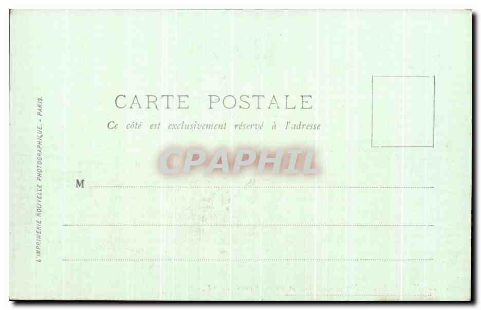 CPA Chamberry Vue Generale et Caserne d'Infanterie Militaria — Rückseite