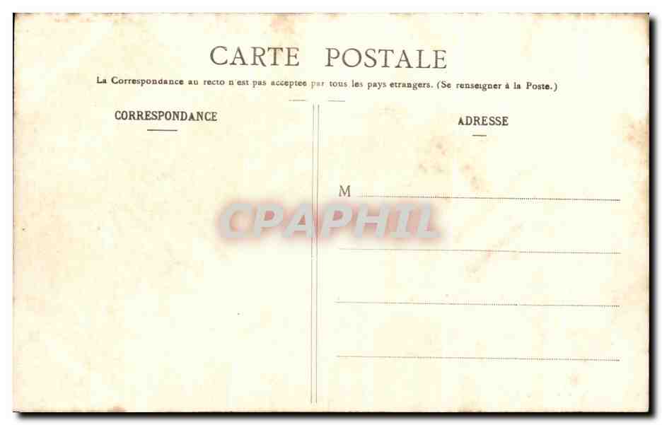 CPA Pont de Beauvoisin Les Bords du Guiers cote Savoie — Rückseite