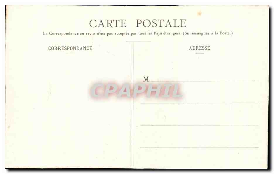 CPA St Andre le Gaz Vieux Chateau du Gaz — Rückseite
