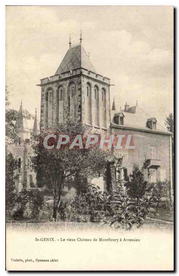 CPA St Genix Le Vieux Chateau de Montfleury a Avressieu