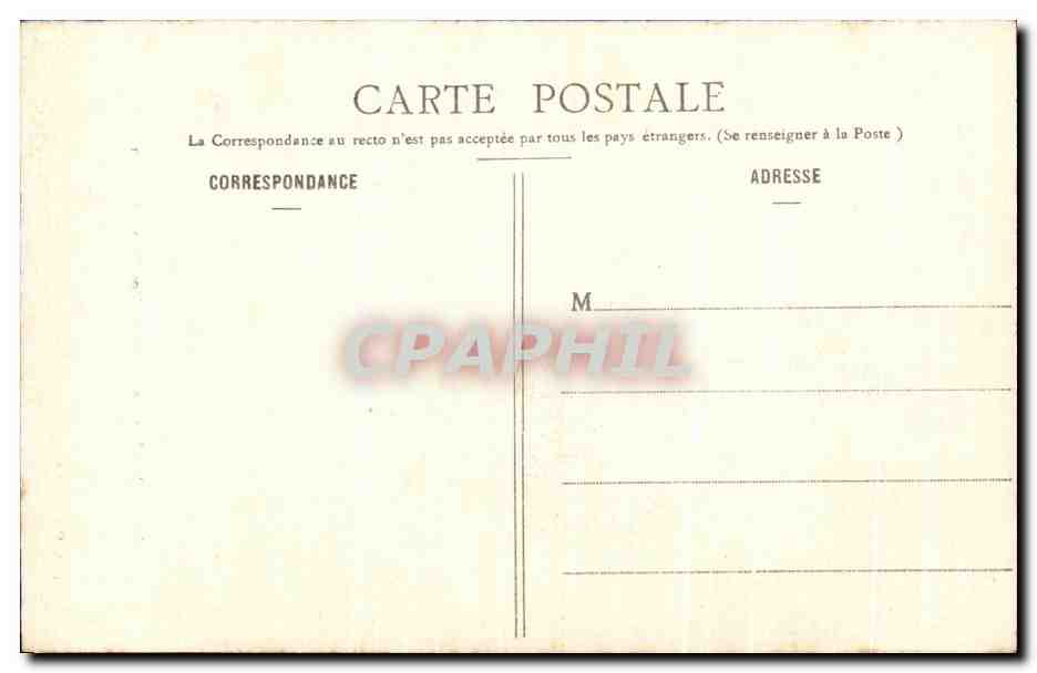 CPA St Genix Le Vieux Chateau de Montfleury a Avressieu — Rückseite