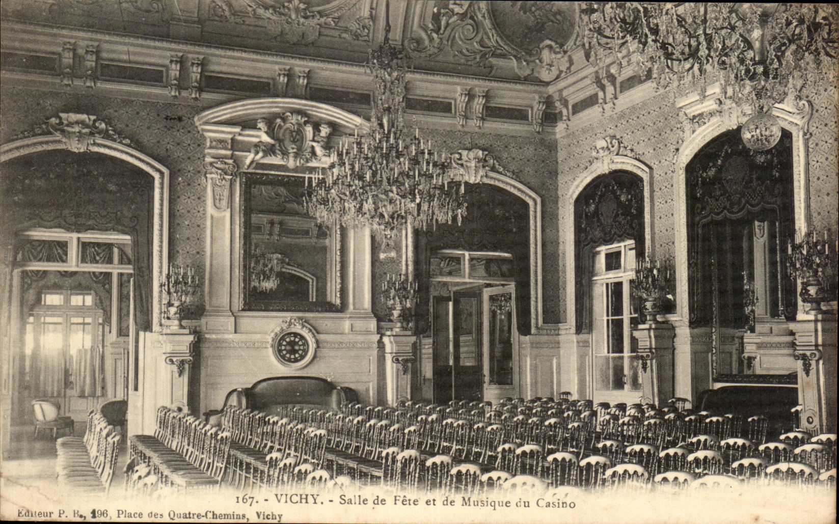CPA Vichy Saile de Fete et de Musique du Casino