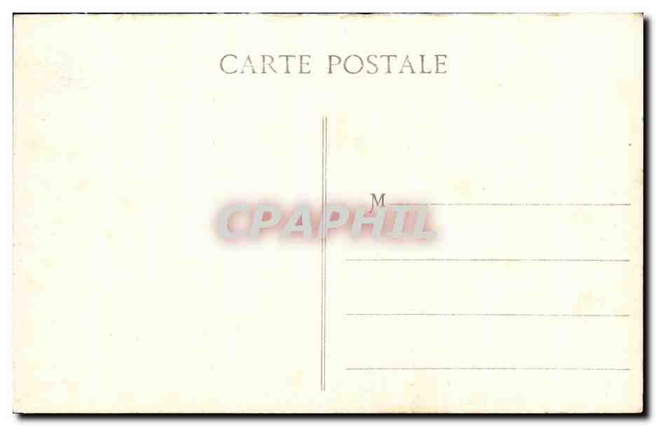 CPA Soubise L'Hotel de Ville et L'Ecole  — Rückseite