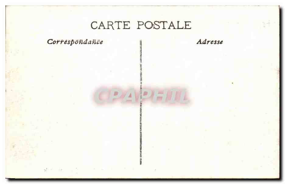 CPA Marseille La Corniche Pont de la Fausse monnaie Tramway — Verso