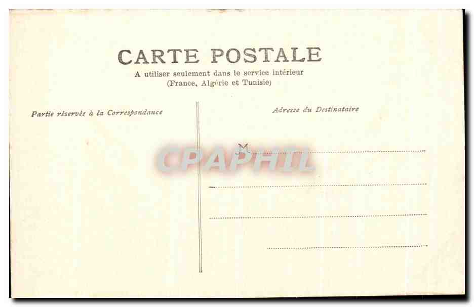 CPA Chambery Le Chateau des duces de Savoie Massotti — Rückseite