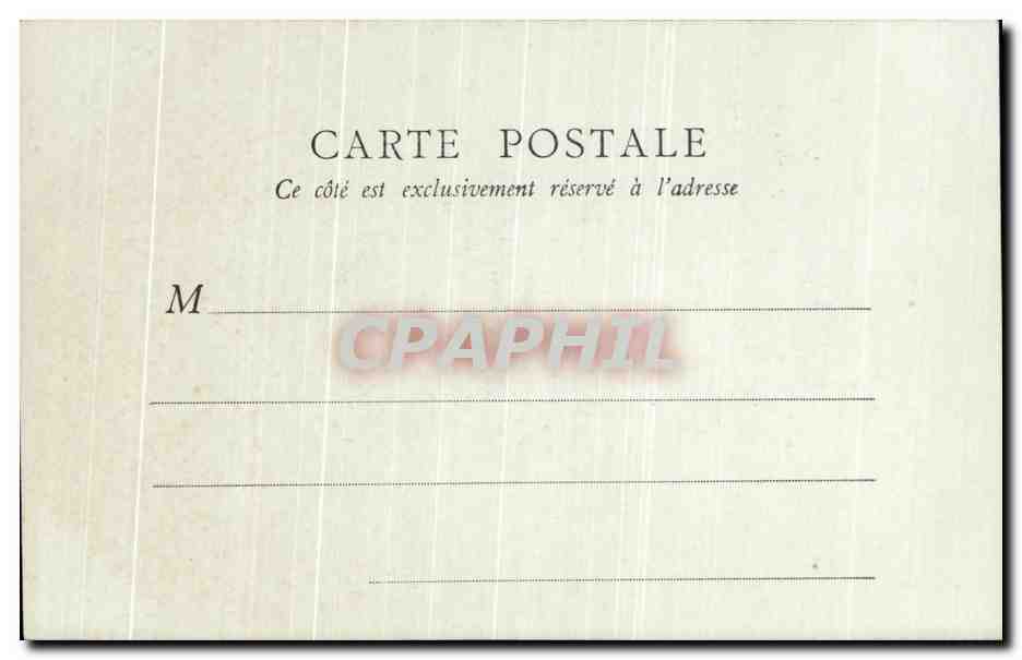 CPA Mont Dore Le Capucin — Verso