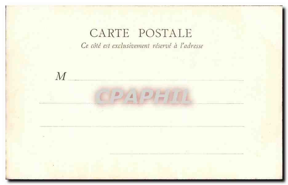 CPA Lyon Fontaine de la Place des Jacobins — Verso