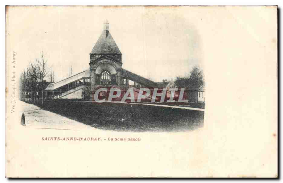 CPA Sainte Anne D'Auray La Scala Sancta