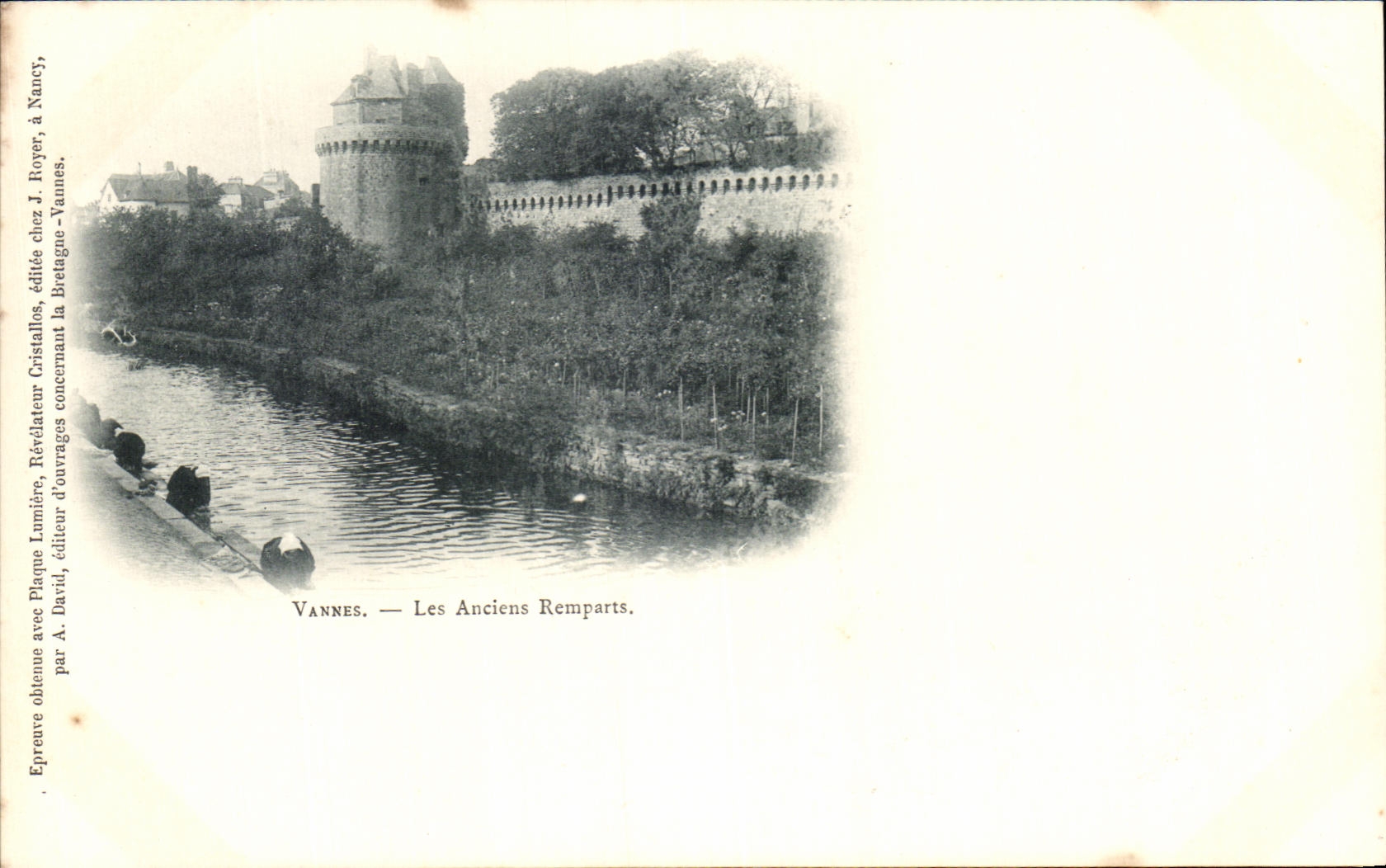 CPA Vannes Les Anciens Remparts
