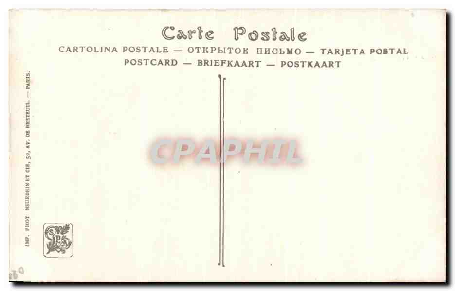 CPA Salons de Paris Doyen Le Vieux garcon Chien — Verso
