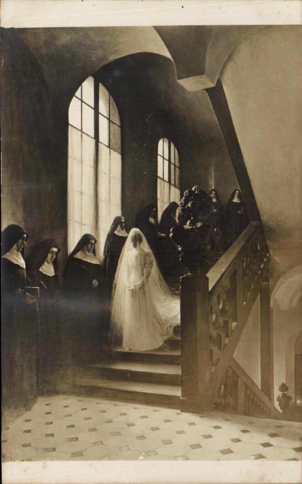 CPA Salons de Paris Emile Renard Prise de Voile