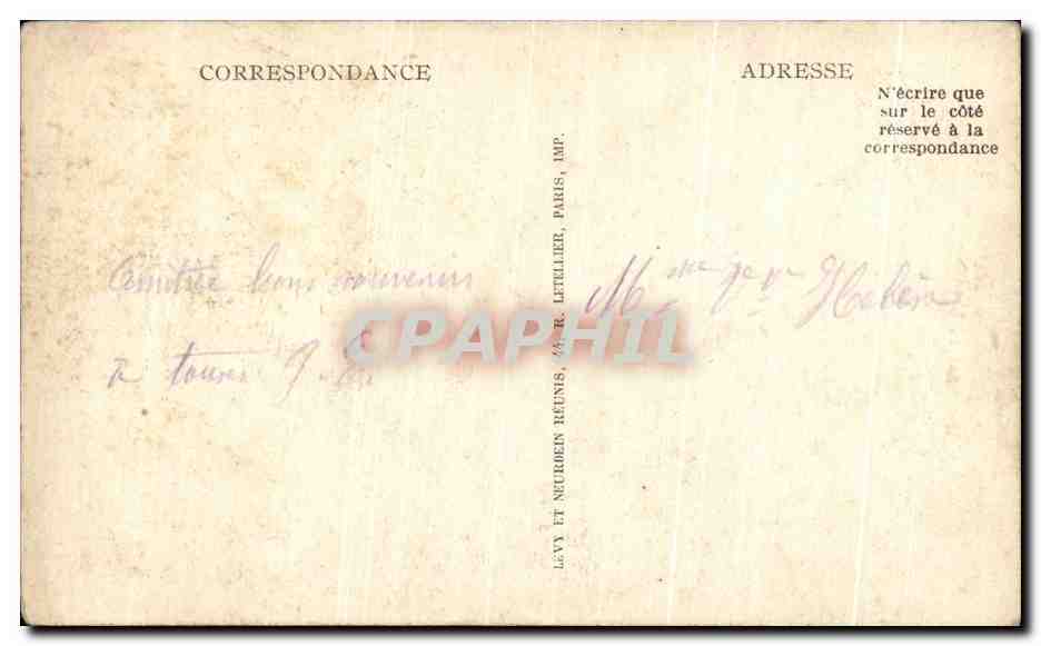 CPA Fez Zaouia Moulay Idriss la Fontaine Maroc  — Rückseite