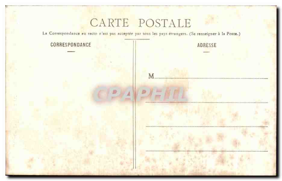 CPA Bazoges en Pareds Le Donjon du Chateau — Rückseite