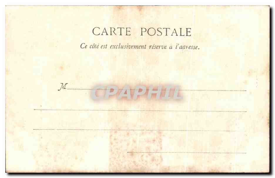 CPA Nantes Rue Des Carmes — Verso