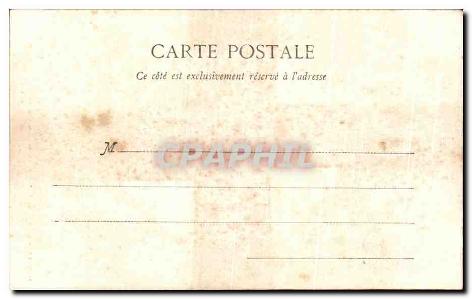 CPA Nantes Maison dans la haute grande rue  — Verso