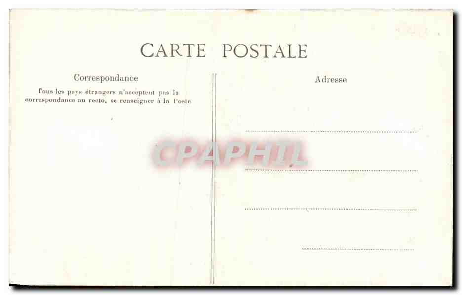 CPA Les Brouzils Couvent des Religieuses du Coeurs de Jesus et de Marie  — Verso