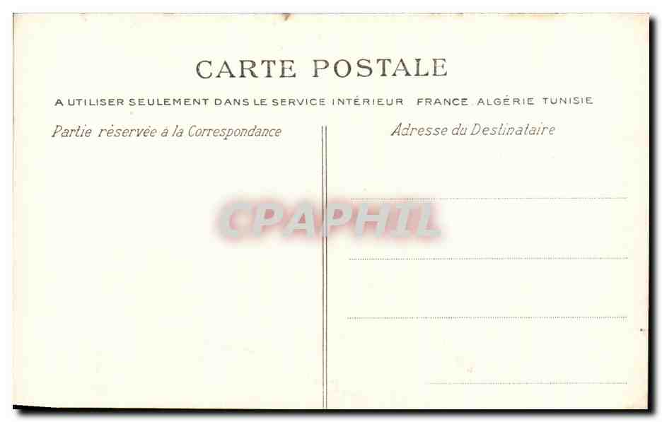 CPA Vendee la garnache chateau de Bel en Ton  — Verso