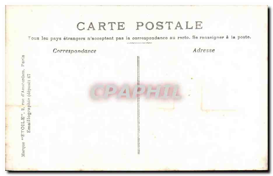 CPA Nantes La Place De La Duchesse Anne — Verso