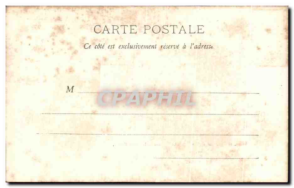 CPA St Cry En Talmondais Le Chateau de la Court d'Aron — Rückseite