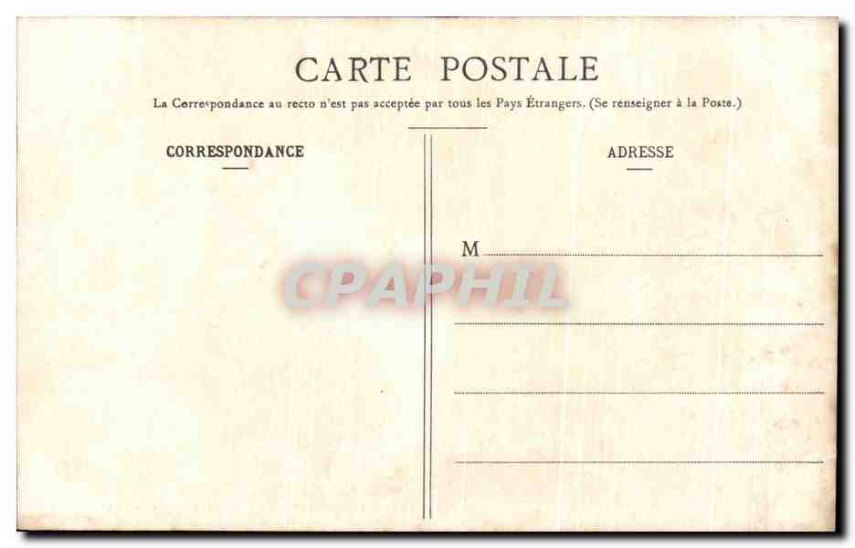 CPA Le Poiroux Le Chateau de Bois Grolland ancienne Abbaye — Back