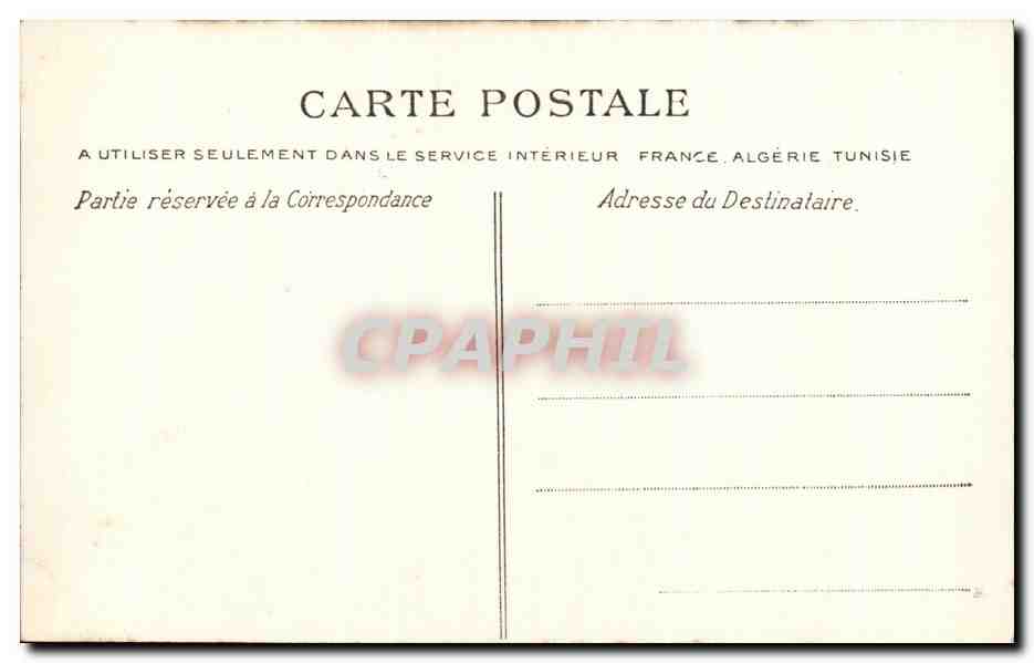 CPA La Reorthe Chateau Roux Ancienne residence des eveques de Lucon  — Back