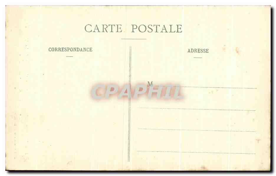 CPA Les Monuments historiques Classes de la Vendee Foussais L'Eglise — Rückseite