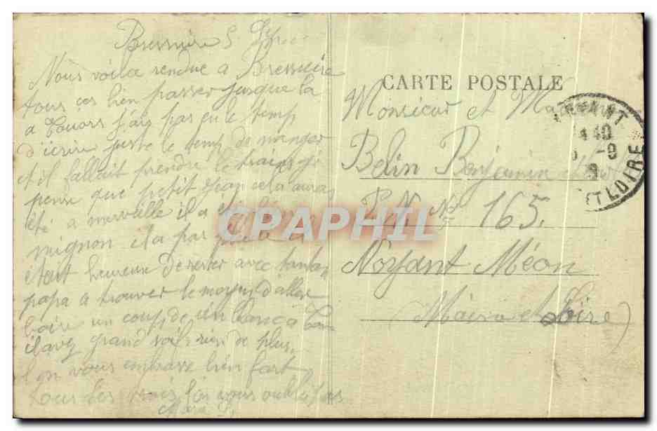 Thouars (Deux-Sèvres) — Chapelle du Château et Caveau des Ducs de la Trémoille — Verso