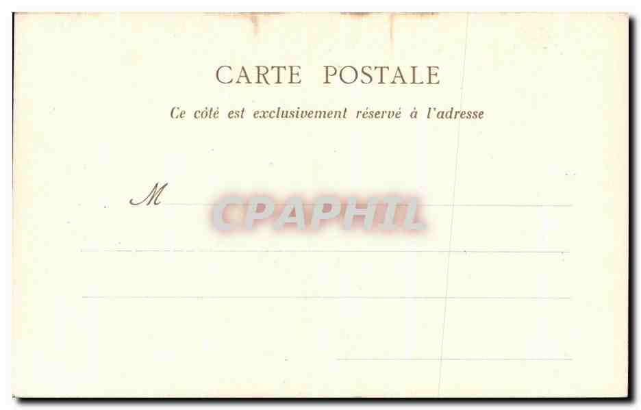 CPA Haute Goulaine Le Chateau  — Back