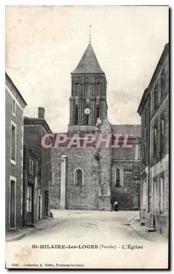 CPA St Hilaire des Loges L'Eglise 