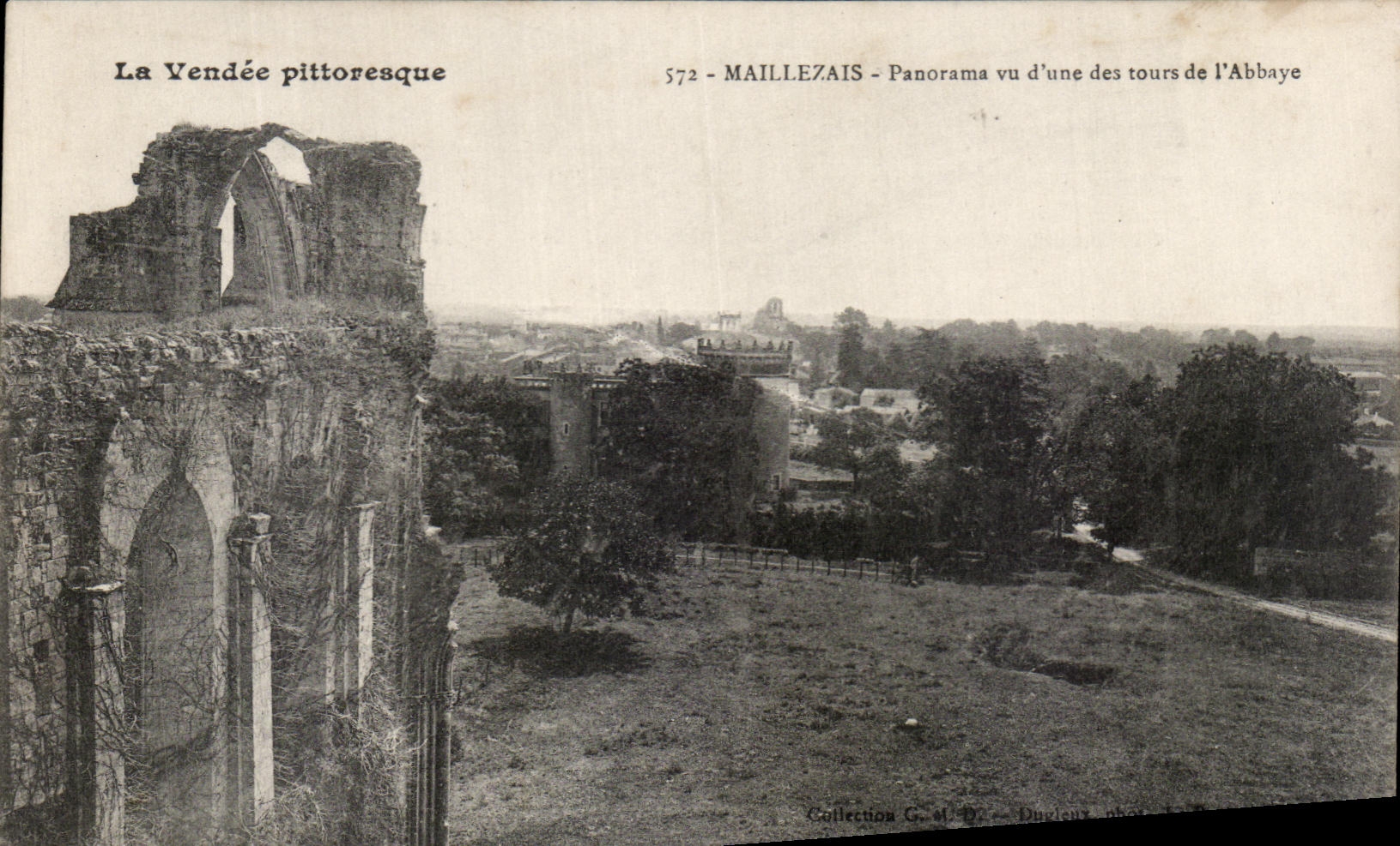 CPA Maillezais Panorama Vu D'une des Tours de l'Abbaye 