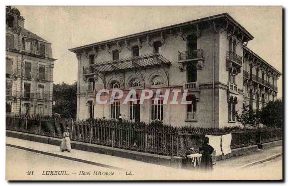 CPA Luxeuil Hotel Metropole