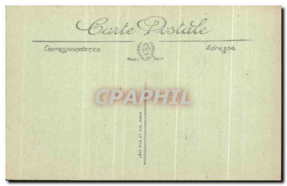 CPA Luxeuil Hotel Metropole — Verso