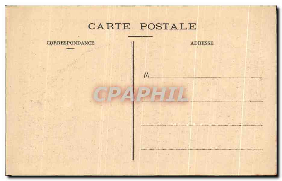 CPA L'Excommunication de Robert le Pieux Luxembourg — Verso