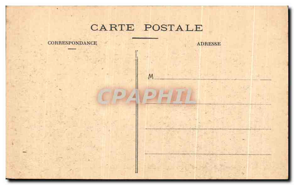CPA Le Renseigement Perez Mousquetaire  — Verso