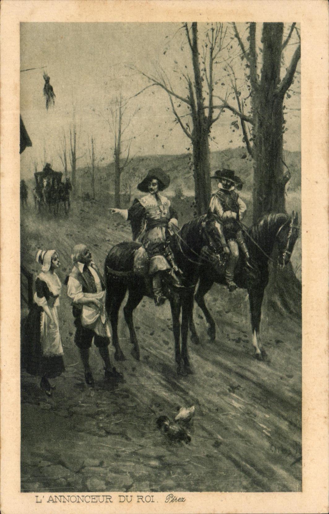L'ANNONCEUR DU ROI — Pérex