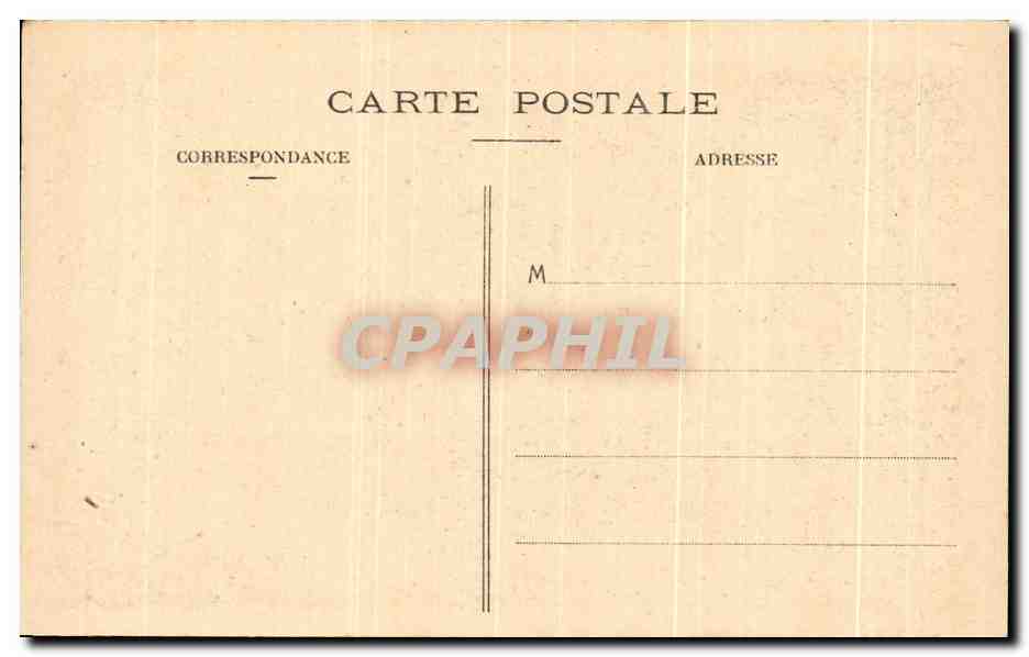 CPA La Surprise — Verso